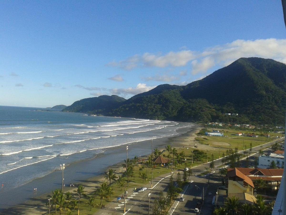 Apto Frente Ao Mar Peruíbe Exteriör bild